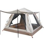 DFT 3 Kişilik 2x2x1.35 M Bej Otomatik Kamp Çadırı