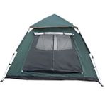 DFT 4 Kişilik 2.4x2.4x1.55 M Yeşil Otomatik Kamp Çadırı