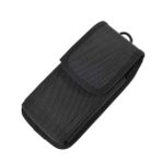 DFV mobile - Case Cover Belt in Nylon with Two Belt Loops Vertical and Horizontal için Honor Play 40 Plus (2022) için tasarlanmış - Black