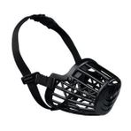 DG-080 SİYAH Köpek Plastik Ağızlık NO:4 ORTA IRK 6-9 Kg KÖPEKLER İÇİN