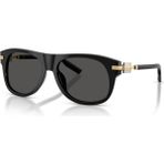 Dg 4546 501/87 56 Dolce & Gabbana Güneş Gözlüğü - Siyah - Füme