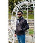 Dg Aura Kalın Içi Kürklü Kalın Deri Mont (Ceket) - 2XL - Bordo