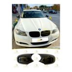 DG Power Bmw 3 Serisi E90 Lcı Makyajlı 2008 - 2011 Batman Yarasa Ayna Kapağı Parlak Siyah Abs Plastik Seti