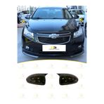 DG Power Chevrolet Cruze 2008 - 2016 Batman Yarasa Ayna Kapağı Parlak Siyah Abs Plastik Seti