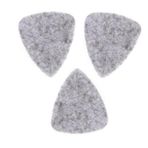 DG01-3GR Keçe Ukulele Penası Gri (3 Adet) 3mm. Keçe Gitar Penası