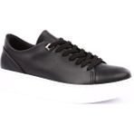 DGN 110 Kadın Kalın Taban Sneakers Spor Ayakkabı Siyah