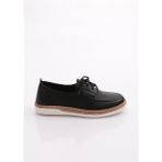 Dgn 118E Bayan Spor Bağli Soft Oxford Ayakkabi - Siyah