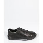 Dgn 1593 Erkek Lastik Detayli Düz Taban Sneakers Ayakkabi - Siyah