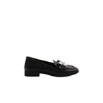 DGN 3355 Siyah Kadın Loafer Ayakkabı