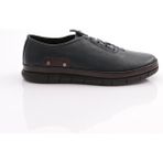 Dgn 6022 Erkek Lastik Bağcikli Sneaker Ayakkabi - Lacivert - Kahve