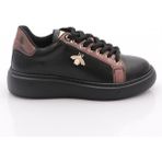 Dgn B2013 Kadin Inci Taşli Sneakers - Siyah