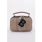 DGN D46 Krem B Harfi Taşlı Kadın Spor Çanta