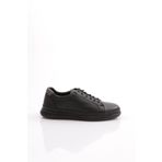DGN Erkek Düz Taban Sneaker Ayakkabı Siyah-gri 102553616