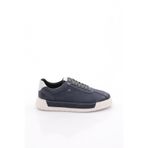 DGN Erkek Sneaker Spor Ayakkabı, Mavi Nubuk, 44 Numara