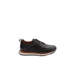 DGN Erkek Sneaker Spor Ayakkabı, Siyah Rugan, 43 Numara, 406437