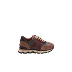 DGN Erkek Sneaker Spor Ayakkabı, Taba Süet Haki Bordo, 43 Numara