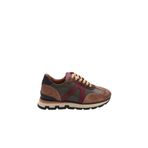 DGN Erkek Sneaker Spor Ayakkabı, Taba Süet Haki Bordo, 44 Numara
