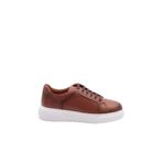 DGN, Erkek, Sneaker, Taba Beyaz, 44 Numara