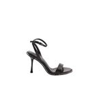 DGN Kadın Abiye Stiletto, Siyah Croco, 37 Numara