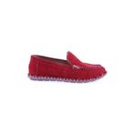 DGN Kadın Loafer Günlük Ayakkabı, Kırmızı Süet, 38 Numara 8800002643579