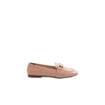 DGN Kadın Loafer Günlük Ayakkabı, Nude, 38 Numara