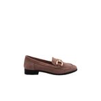 DGN Kadın Loafer Günlük Ayakkabı, Vizon Süet, 37 Numara, 3350-424