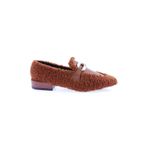 DGN Kadın Oxford Günlük Ayakkabı, Taba Peluş, 38 8800002560463