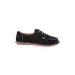 DGN Kadın Siyah Süet Loafer Günlük Ayakkabı, 40 Numara 8800002645641