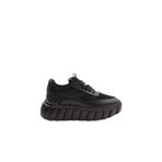 DGN Kadın Sneaker, Platform Topuklu, Siyah Siyah, 37 Numara