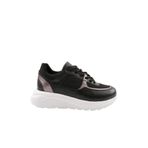 DGN Kadın Sneaker Spor Ayakkabı, Siyah, 38 Numara, ES868-2007