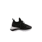 DGN Kadın Sneaker Spor Ayakkabı, Siyah, 40 Numara
