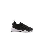 DGN Kadın Sneaker Spor Ayakkabı, Siyah Likra, 36 Numara