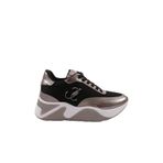 DGN Kadın Sneaker Spor Ayakkabı, Siyah Platin, 36 Numara