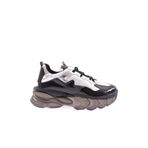 DGN Kadın Sneaker Spor Ayakkabı, Siyah Platin, 39 Numara