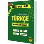 DGS ALES AGS Türkçe Sözel Yetenek Konu Anlatımı