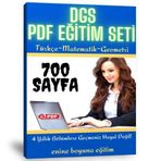 DGS Hazırlık Eğitim Seti 700 Sayfalık PDF Kitabı Enine Boyuna Eğitim