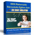 Dgs Matematik Görüntülü Eğitim Seti (36 Saat Anlatım) - Enine Boyuna Eğitim