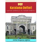DGS Spiralli ve Teksir Kağıtlı Karalama Defteri Enine Boyuna Eğitim
