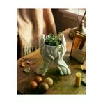 DGY STORE EmrTDUCZZZELVAZO-2 Minimalist El Tasarımlı Dekoratif 3D Saksı Vazo Modern Masa Dekoru