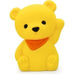 Dhink Ayıcık Silikon 15x12x9 cm Sarı Gece Lambası