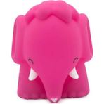 Dhink Fil Donnie Silikon 13x11x14 cm Pembe Gece Lambası