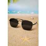 Di Caprio DC2027GUN Unisex Metalik Kare Model Polarize Camlı Güneş Gözlüğü