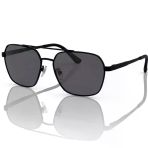 Di Caprio Dc3051black Siyah Geometrik Kare Aviator Polarize Camlı Erkek Güneş Gözlüğü