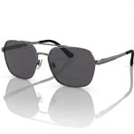 Di Caprio Dc3051gun Metalik Gri Geometrik Kare Aviator Polarize Camlı Erkek Güneş Gözlüğü