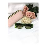 Di Caprio Rendy Cat Eye Vintage Retro Haki Yeşil Kadın Güneş Gözlüğü