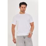 Di Giyim Erkek T-Shirt Supima Cotton Elastan - Beyaz - XL