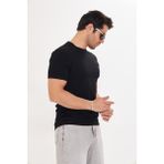 Di Giyim Erkek T-Shirt Supima Cotton Elastan - Siyah