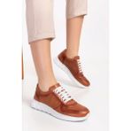 Dia Comfort 030 Ortopedik Kadın Spor Ayakkabı - Taba