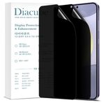 Diacube Samsung Galaxy S24 Plus için [Yükseltilmiş 27°] Gizlilik Ekran Koruyucu [2 PAKET] [Hızlı Parmak İzi Kimliği Kilidi] [Anti-Spy PET Film] [Hizalama Jig ile Kolay Kurulum] [Çizik Kendi Kendini