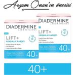 Diadermine Kırışıklık Karşıtı Lıft+ 40+ Gündüz Kremi x 2 Kolajen Destekleyici Etkili Krem